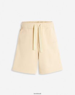 areia roupas 8V66TB361 Lanvin shorts jogger com renda homens