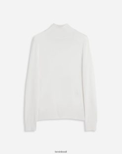 cru roupas 8V66TB293 Lanvin jumper de pescoço enrolado homens
