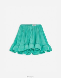 jade roupas 8V66TB490 Lanvin saia curta charmosa mulheres