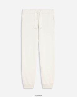 leite roupas 8V66TB369 Lanvin calça jogger de renda homens