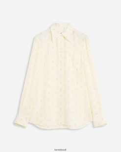 milho roupas 8V66TB5 Lanvin camisa clássica estampada mulheres