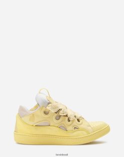 milho sapato 8V66TB388 Lanvin tênis de couro homens