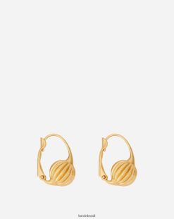 ouro acessórios 8V66TB204 Lanvin brincos dorminhoco arpege mulheres