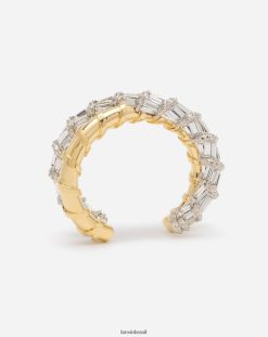 ouro/cristal acessórios 8V66TB196 Lanvin pulseira baguetes melodie mulheres