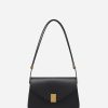 preto acessórios 8V66TB155 Lanvin bolsa de couro concerto pm mulheres