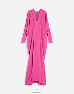 rosa roupas 8V66TB86 Lanvin vestido cafetã mulheres