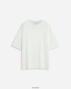 sábio roupas 8V66TB253 Lanvin camiseta com bolso homens