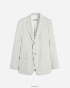 sábio roupas 8V66TB342 Lanvin jaqueta boxy com abotoamento único homens