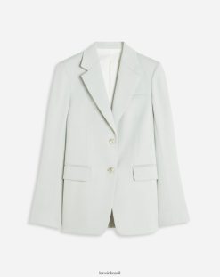 sábio roupas 8V66TB477 Lanvin blazer de peito único mulheres